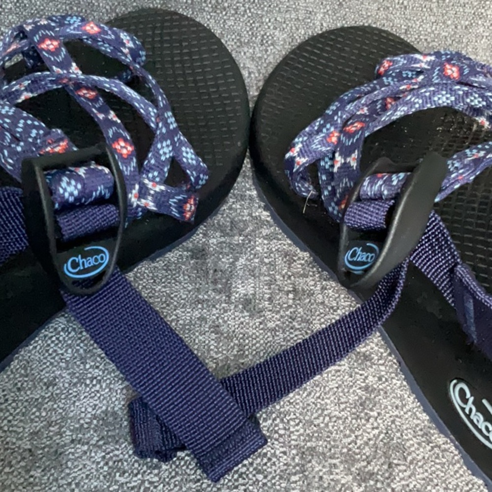 Chaco J106108 Women's Zx2 Classic Wink Blue Athletic Sandal Southwest W8 - Picture 6 of 10